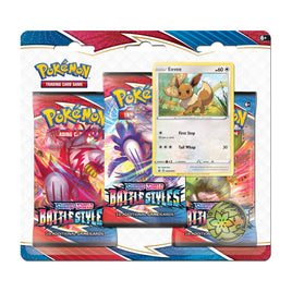 Pokémon | BST | Three Pack Blister (SWSH095 | Eevee)