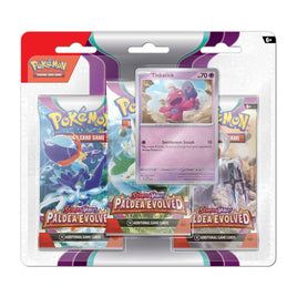 Pokémon | PAL | Three Pack Blister (SVP025 | Tinkatink)