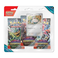 Pokémon | TWM | Three Pack Blister (SVP122 | Snorlax)