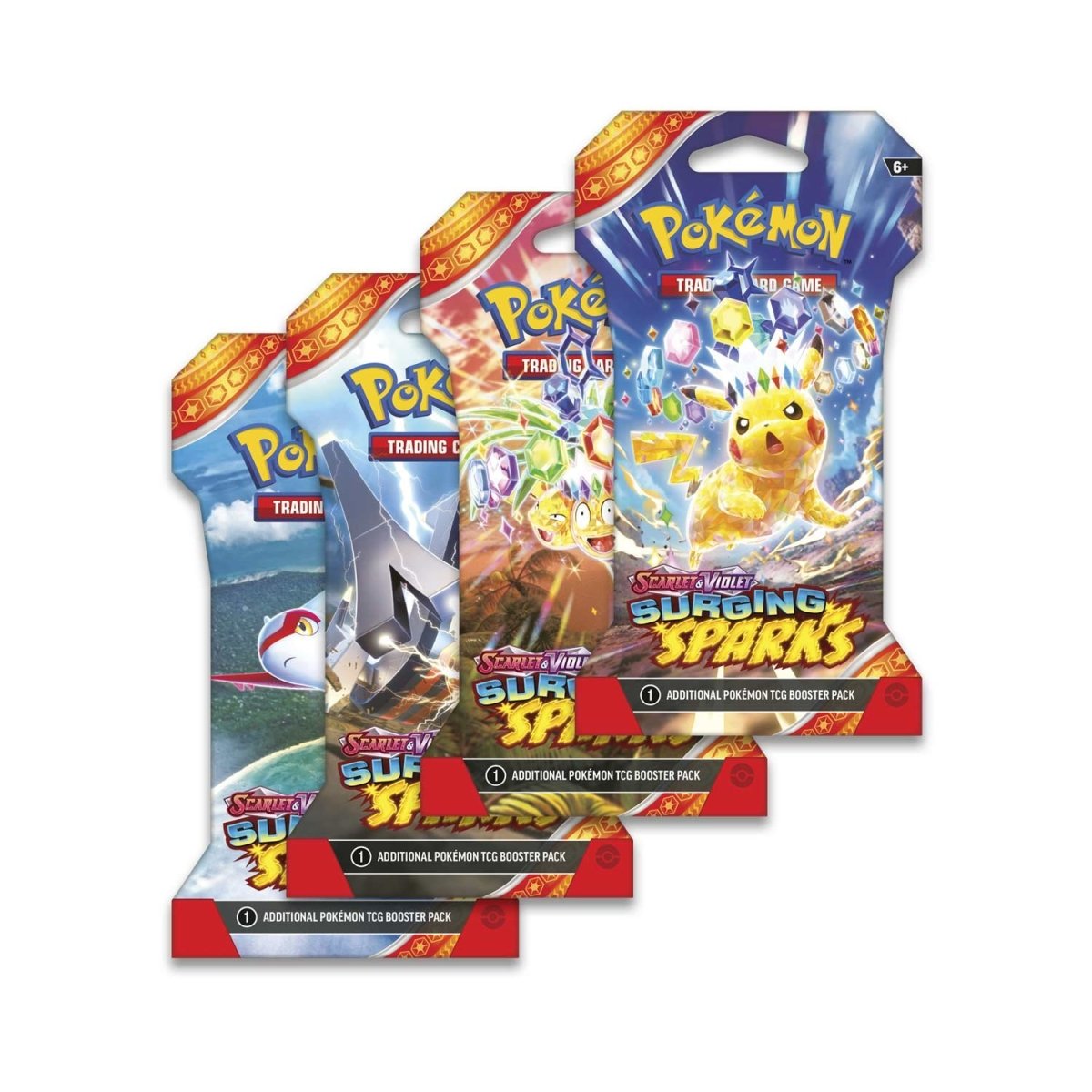 ssp booster box Dragon Ball Combined Blast CCG (2025) Currents crackle and dragons roar in the Pokmon TCG Surging Sparks Sleeved Booster Pack