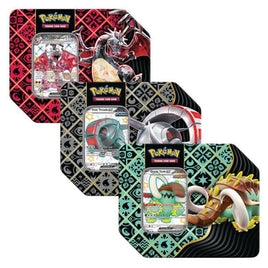 Pokémon | Bundle of 3 | Paldean Fates Tin (Shiny Charizard ex)