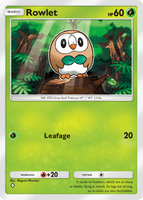 Pokémon TCG Pocket | A3 | Rowlet