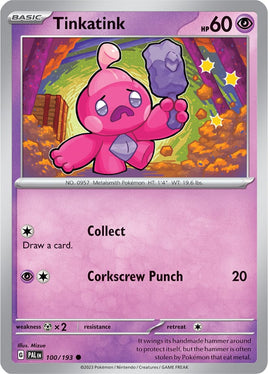 Pokémon | PAL | 100 | Tinkatink