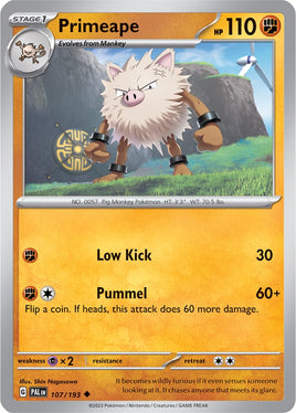 Pokémon | PAL | 107 | Primeape