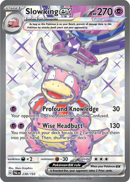 Pokémon | PAL | 238 | Slowking ex (☆☆)