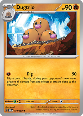 Pokémon | OBF | 104 | Dugtrio