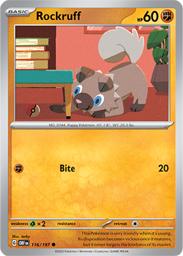 Pokémon | OBF | 116 | Rockruff