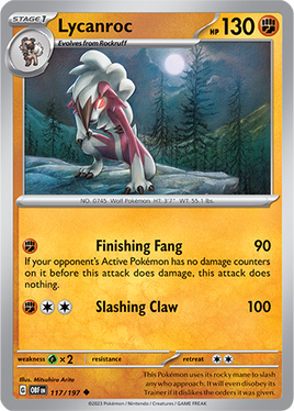 Pokémon | OBF | 117 | Lycanroc