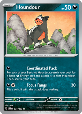 Pokémon | OBF | 131 | Houndour