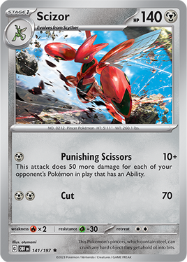 Pokémon | OBF | 141 | Scizor