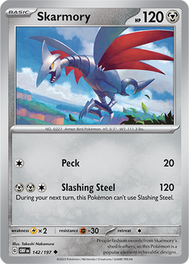 Pokémon | OBF | 142 | Skarmory