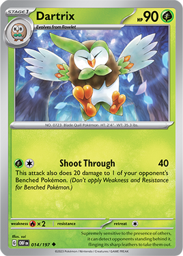 Pokémon | OBF | 014 | Dartrix