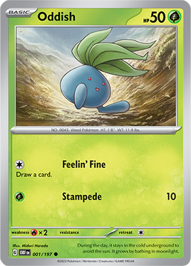 Pokémon | OBF | 001 | Oddish