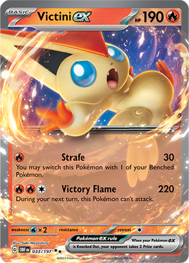 Pokémon | OBF | 033 | Victini ex (★★)