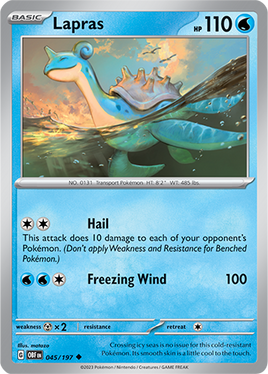 Pokémon | OBF | 045 | Lapras