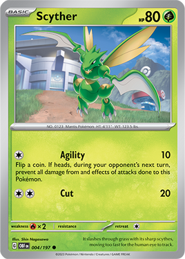 Pokémon | OBF | 004 | Scyther