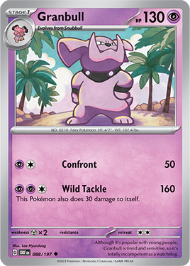 Pokémon | OBF | 088 | Granbull