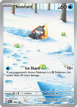 Pokémon | PAR | 188 | Snorunt (⭐)