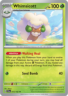 Pokémon | TEF | 015 | Whimsicott