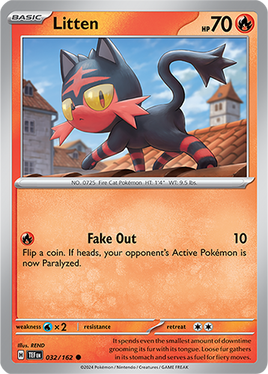 Pokémon | TEF | 032 | Litten