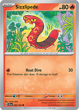 Pokémon | TEF | 036 | Sizzlipede