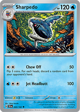 Pokémon | TEF | 043 | Sharpedo