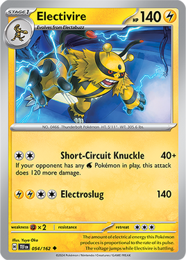 Pokémon | TEF | 054 | Electivire