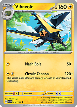 Pokémon | TEF | 056 | Vikavolt