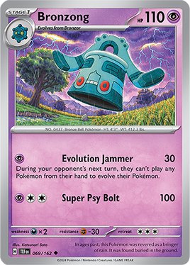 Pokémon | TEF | 069 | Bronzong