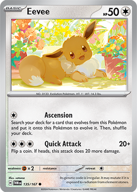 Pokémon | TWM | 135 | Eevee