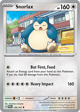 Pokémon | TWM | 136 | Snorlax