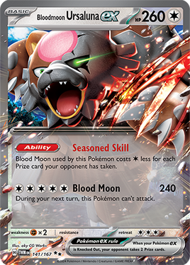 Pokémon | TWM | 141 | Bloodmoon Ursaluna ex (★★)