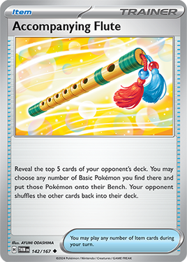 Pokémon | TWM | 142 | Accompanying Flute