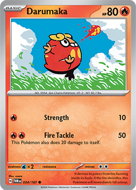 Pokémon | TWM | 034 | Darumaka