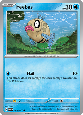 Pokémon | TWM | 049 | Feebas