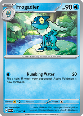 Pokémon | TWM | 057 | Frogadier