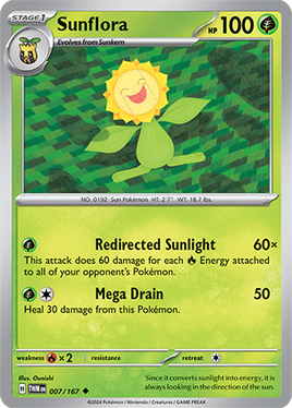 Pokémon | TWM | 007 | Sunflora