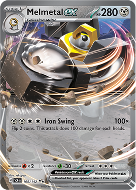 Pokémon | SCR | 105 | Melmetal ex