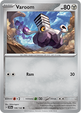 Pokémon | SCR | 108 | Varoom