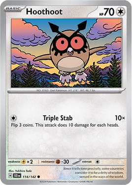 Pokémon | SCR | 114 | Hoothoot