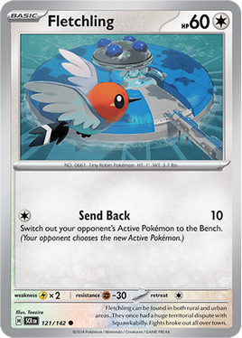 Pokémon | SCR | 121 | Fletchling