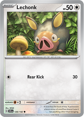 Pokémon | SCR | 126 | Lechonk