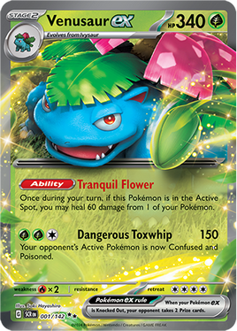 Pokémon | SCR | 001 | Venusaur ex