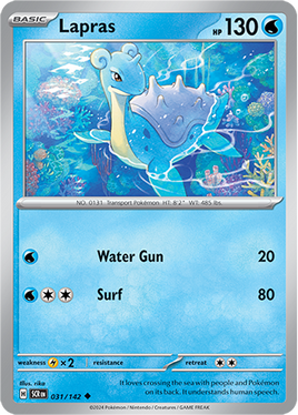 Pokémon | SCR | 031 | Lapras