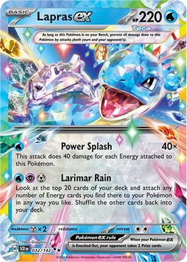 Pokémon | SCR | 032 | Lapras ex