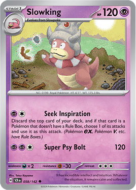 Pokémon | SCR | 058 | Slowking