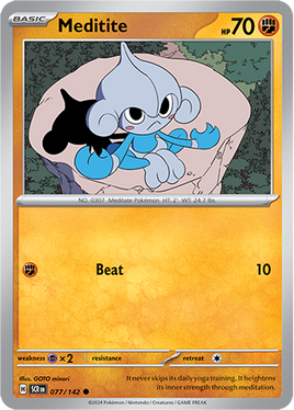 Pokémon | SCR | 077 | Meditite