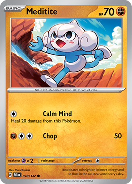 Pokémon | SCR | 078 | Meditite