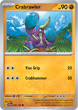 Pokémon | SCR | 087 | Crabrawler