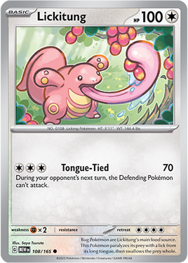 Pokémon | MEW | 108 | Lickitung